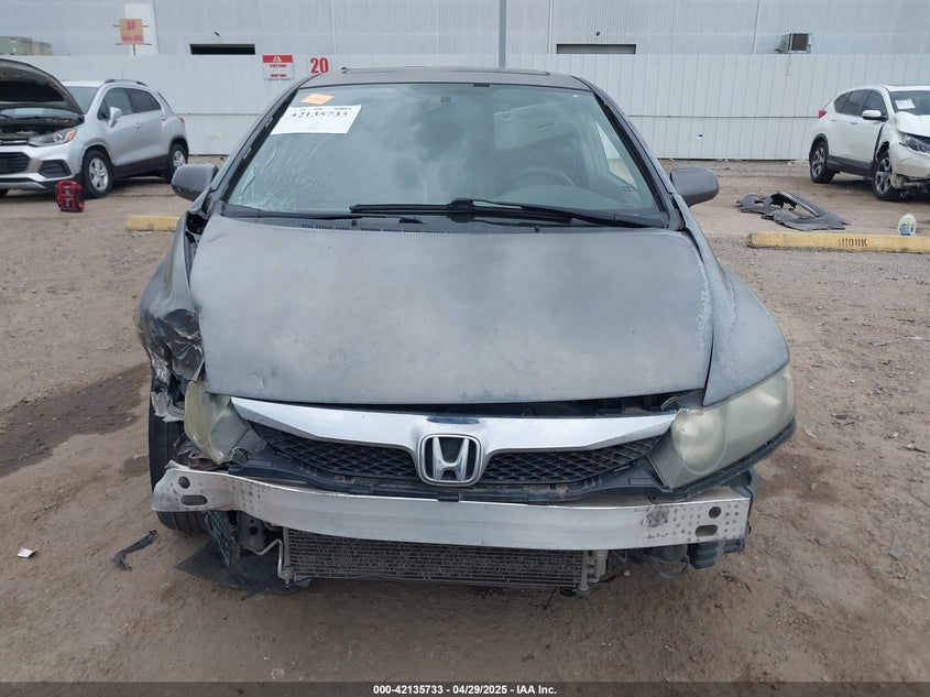 2010 Honda Civic Ex-L VIN: 2HGFA1F92AH555162 Lot: 42135733