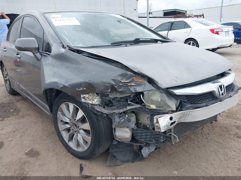 2010 Honda Civic Ex-L VIN: 2HGFA1F92AH555162 Lot: 42135733