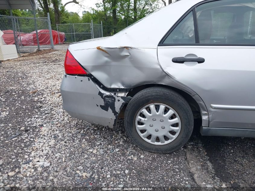 2006 Honda Accord 2.4 Vp VIN: 1HGCM561X6A169638 Lot: 42135793