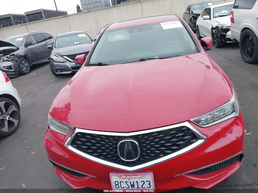 2018 ACURA TLX VIN: 19UUB1F59JA007644