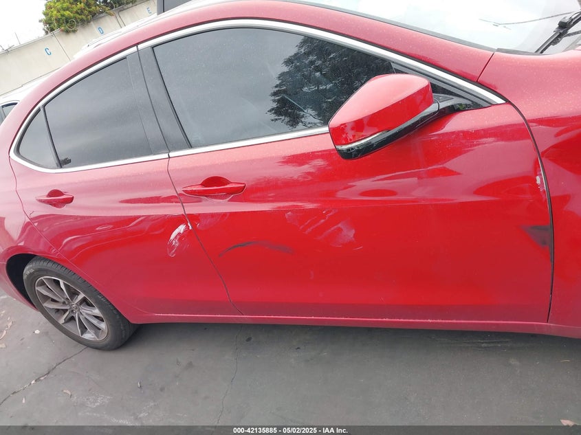 2018 ACURA TLX VIN: 19UUB1F59JA007644