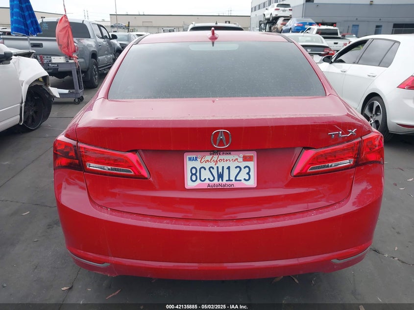 2018 ACURA TLX VIN: 19UUB1F59JA007644