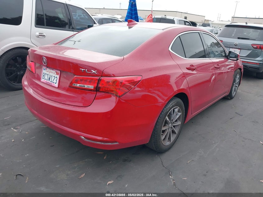2018 ACURA TLX VIN: 19UUB1F59JA007644