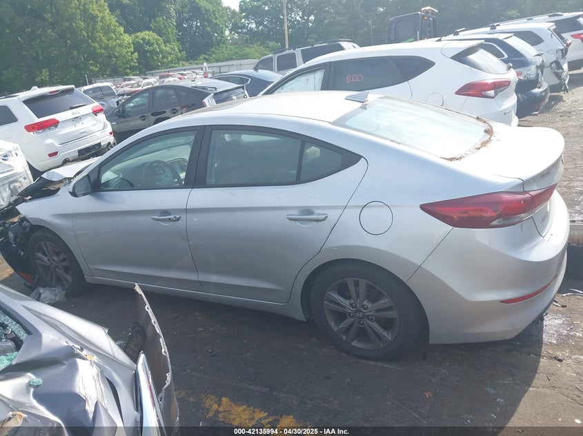2018 HYUNDAI ELANTRA VIN: 5NPD84LF5JH389868