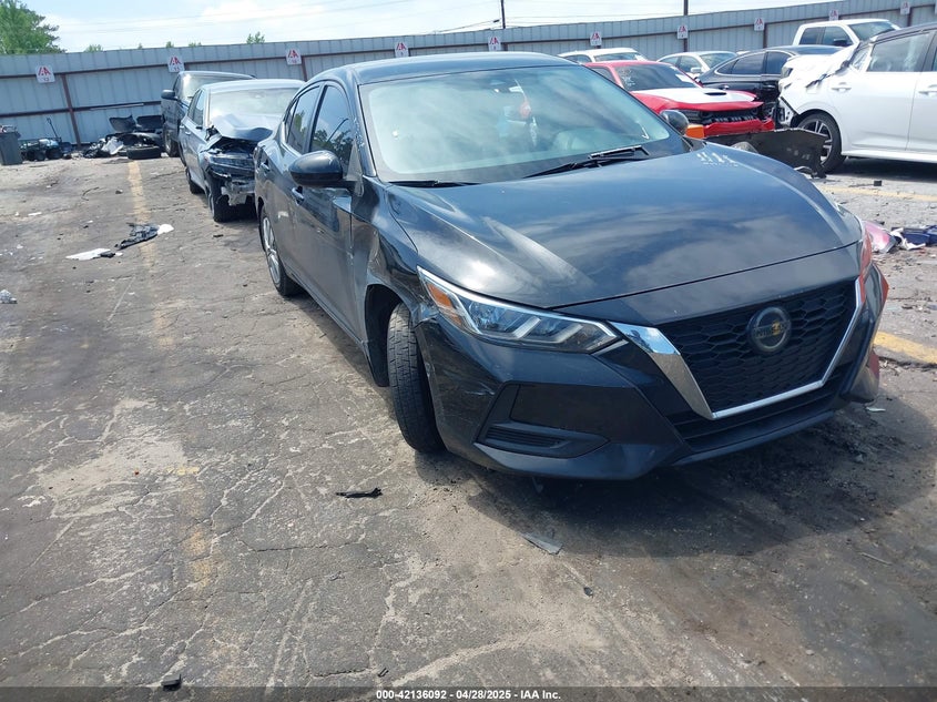 2021 NISSAN SENTRA VIN: 3N1AB8BV8MY301880