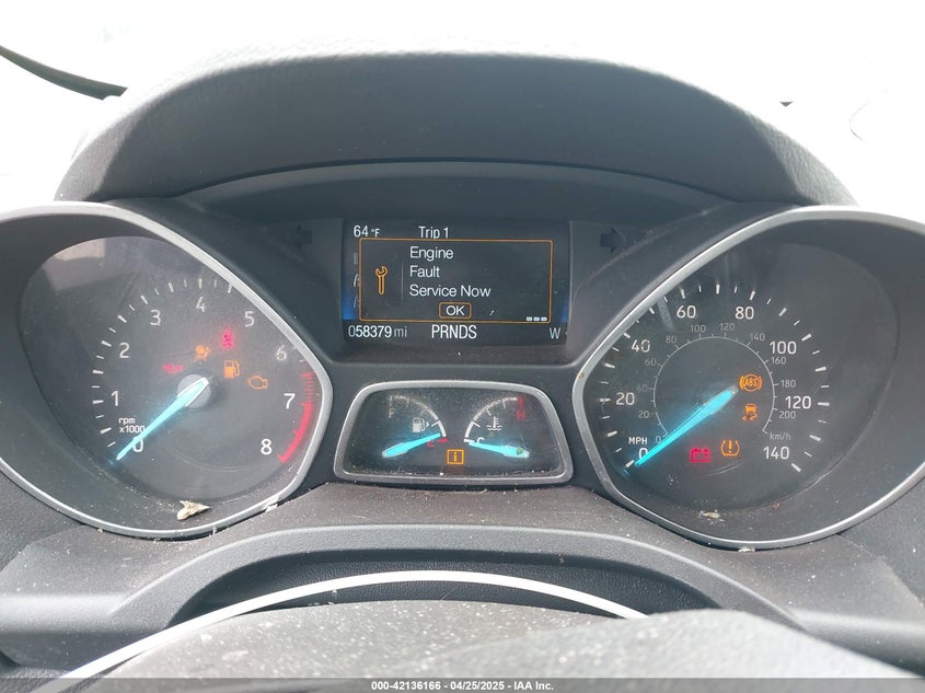 VIN 1FMCU0GD1HUE54901 2017 FORD ESCAPE SE