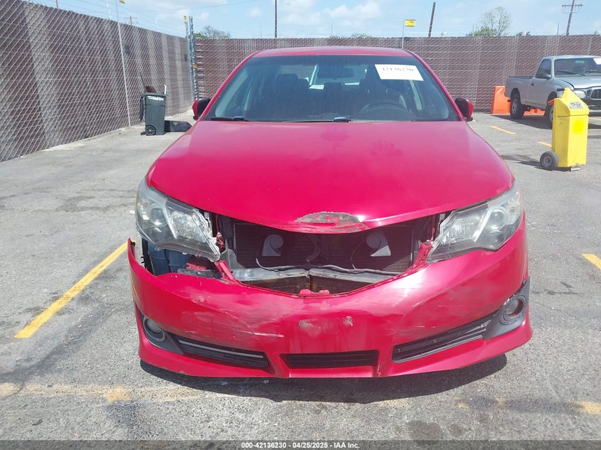 2013 TOYOTA CAMRY SE - 4T1BF1FKXDU713777