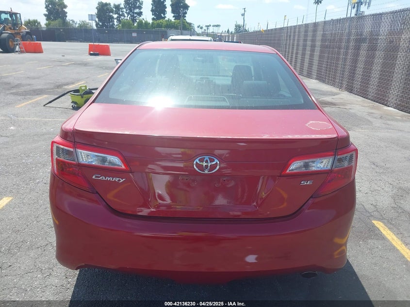 2013 TOYOTA CAMRY SE - 4T1BF1FKXDU713777