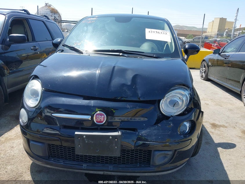 2015 FIAT 500 VIN: 3C3CFFAR0FT527855