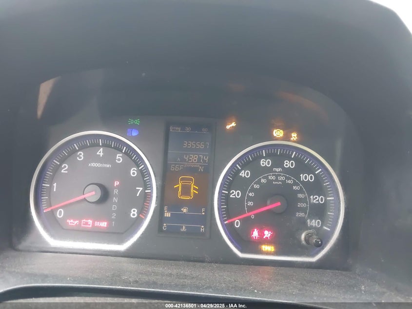 2010 Honda Cr-V Ex VIN: 5J6RE3H54AL007540 Lot: 42136501