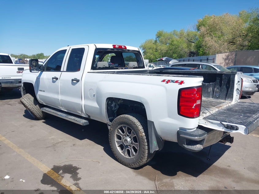 2017 CHEVROLET SILVERADO 2500HD VIN: 1GC2KUEG9HZ190338