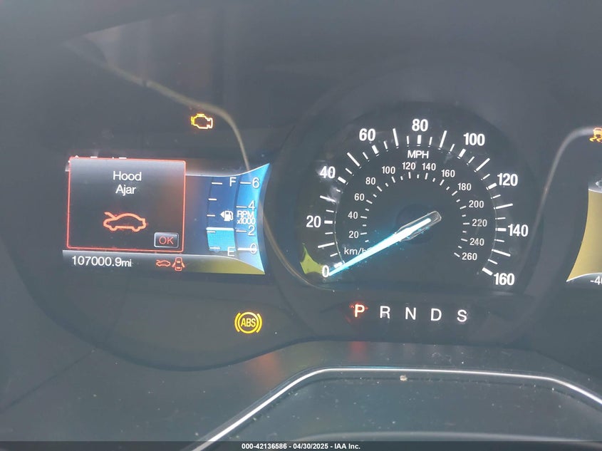 2016 FORD FUSION VIN: 3FA6P0K99GR225759