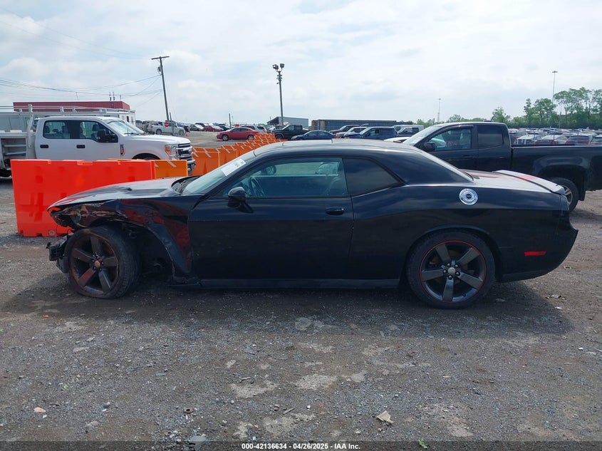 2012 DODGE CHALLENGER VIN: 2C3CDYAG9CH284843