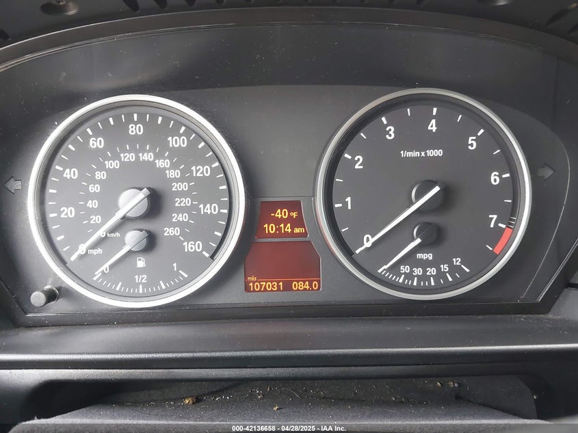 2010 BMW 528I VIN: WBANU5C53AC460104