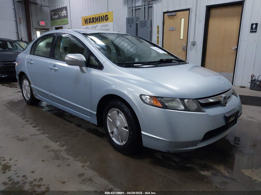 2006 HONDA CIVIC HYBRID VIN: JHMFA36276S023837