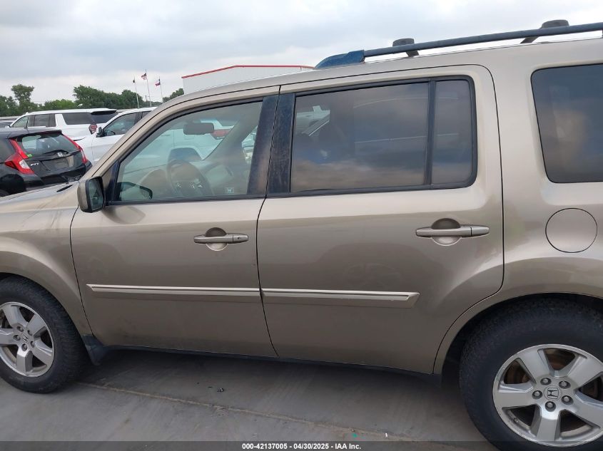 2011 Honda Pilot Ex-L VIN: 5FNYF4H59BB021555 Lot: 42137005