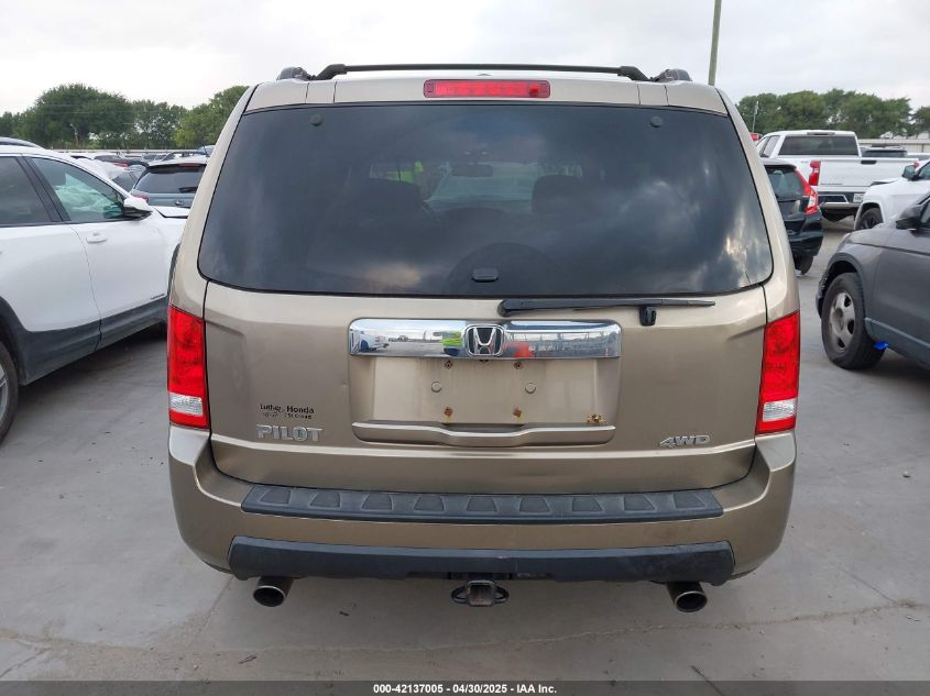 2011 Honda Pilot Ex-L VIN: 5FNYF4H59BB021555 Lot: 42137005
