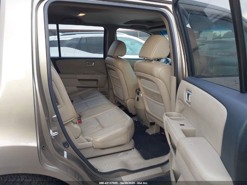 2011 Honda Pilot Ex-L VIN: 5FNYF4H59BB021555 Lot: 42137005