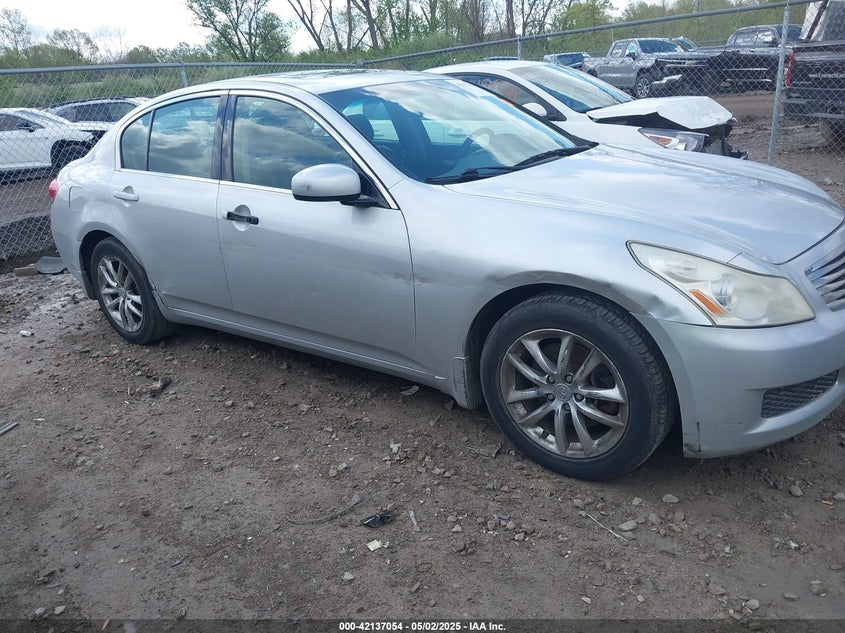 2008 INFINITI G35X VIN: JNKBV61F78M254694
