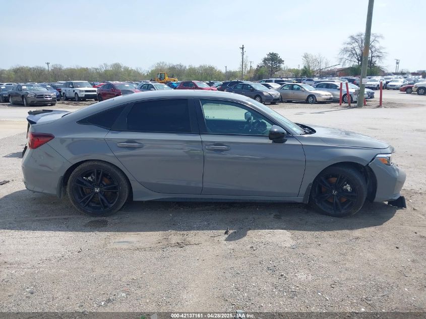 2025 Honda Civic Si Base W/High Performance Summer Tires/ VIN: 2HGFE1E51SH471371 Lot: 42137161