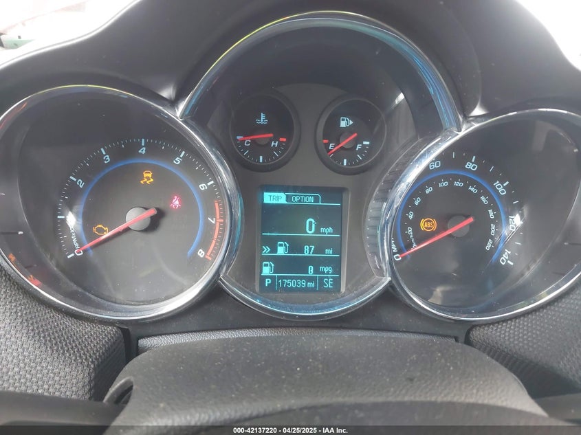 2013 CHEVROLET CRUZE VIN: 1G1PE5SB0D7105168