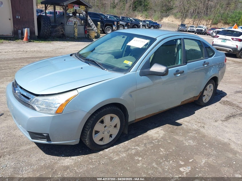 2008 FORD FOCUS VIN: 1FAHP34N48W255674