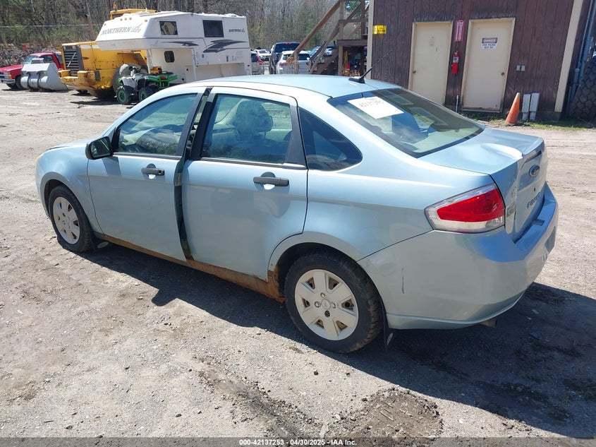 2008 FORD FOCUS VIN: 1FAHP34N48W255674