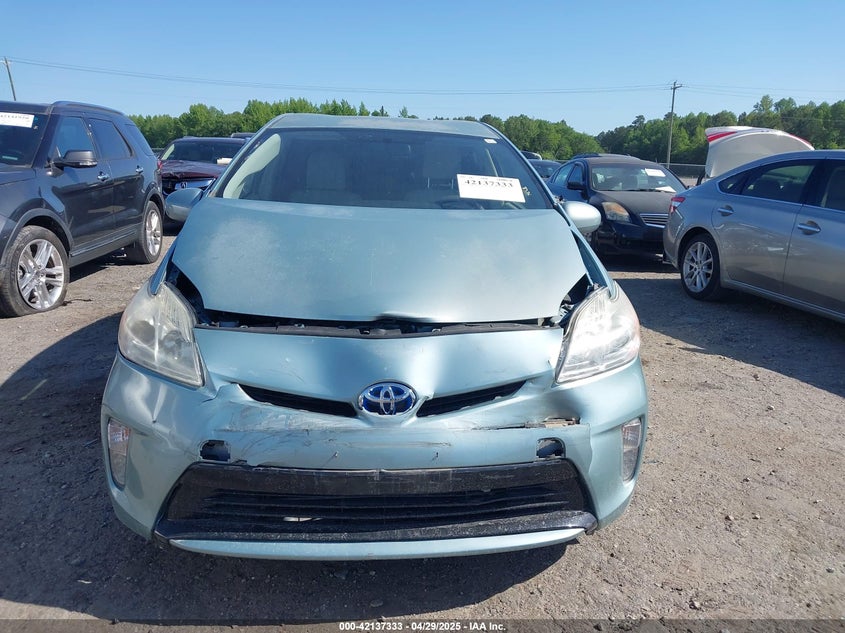 2013 TOYOTA PRIUS VIN: JTDKN3DU7D1616318