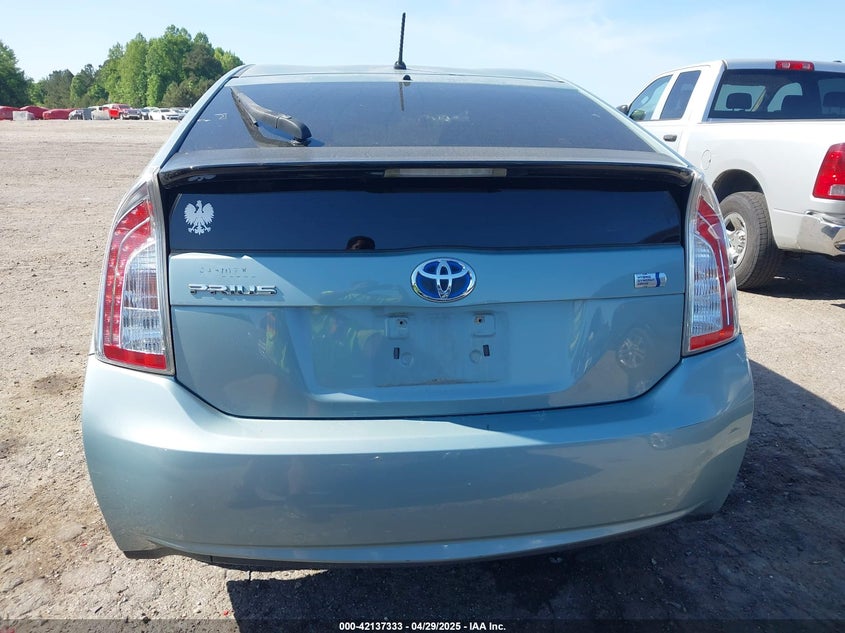 2013 TOYOTA PRIUS VIN: JTDKN3DU7D1616318