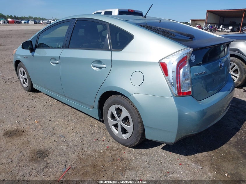 2013 TOYOTA PRIUS VIN: JTDKN3DU7D1616318