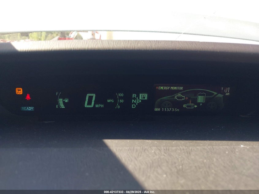 2013 TOYOTA PRIUS VIN: JTDKN3DU7D1616318