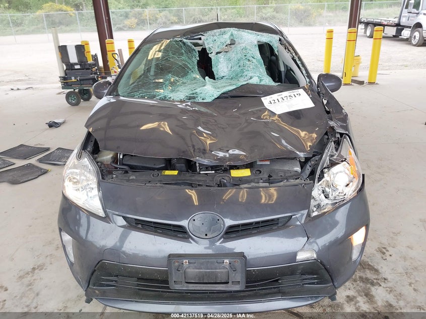 2012 TOYOTA PRIUS VIN: JTDKN3DUXC1506488