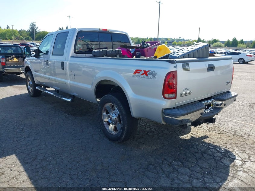 2006 Ford F-350 Lariat/Xl/Xlt silver truck diesel 1FTWW31P46EB49304 photo #4