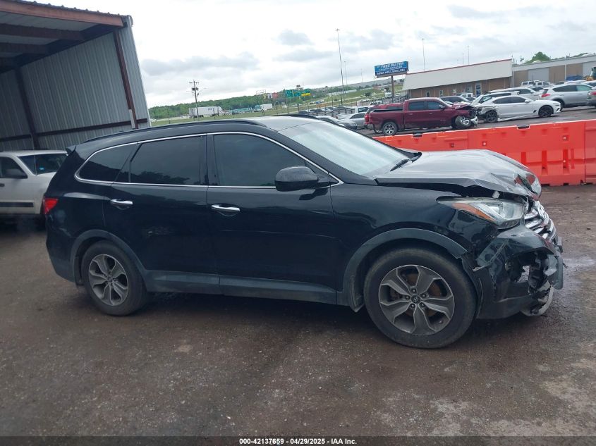 2014 Hyundai Santa Fe Gls VIN: KM8SM4HF1EU083091 Lot: 42137659