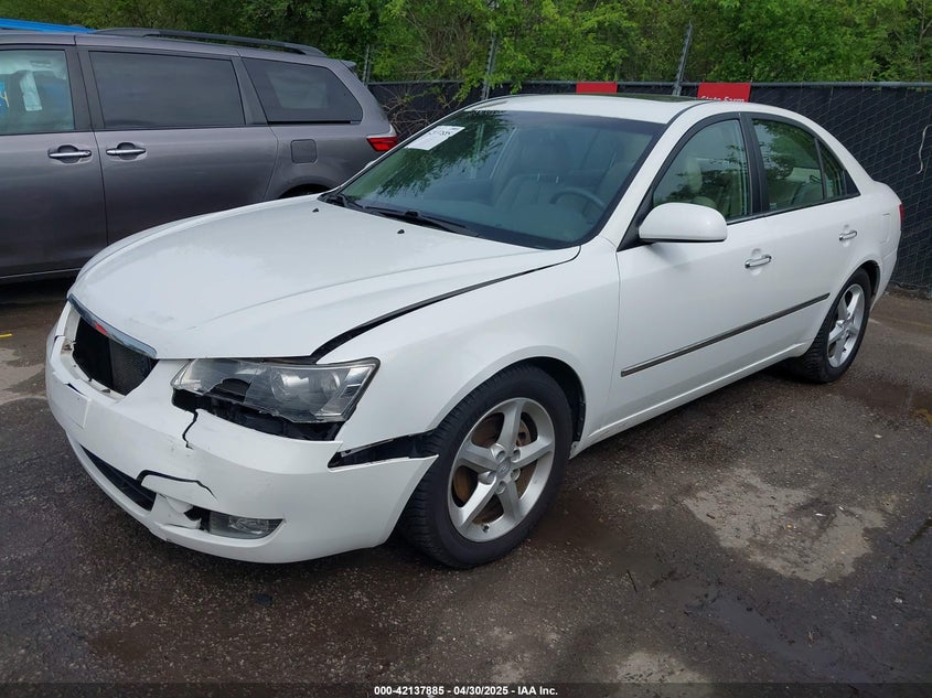 2008 HYUNDAI SONATA VIN: 5NPEU46FX8H312094