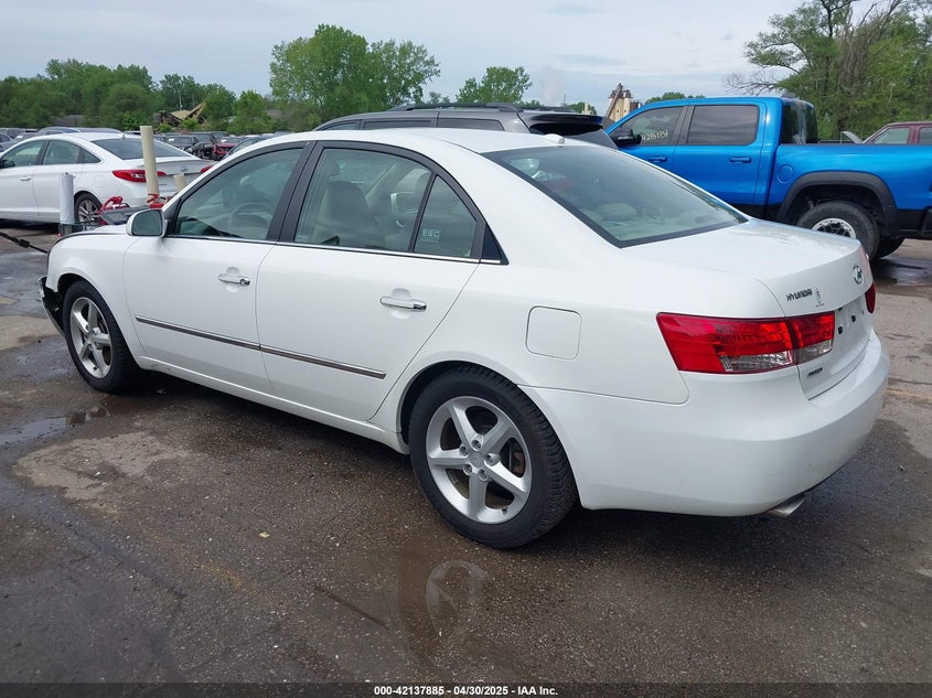 2008 HYUNDAI SONATA VIN: 5NPEU46FX8H312094