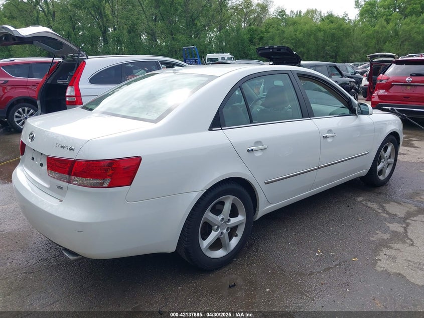 2008 HYUNDAI SONATA VIN: 5NPEU46FX8H312094