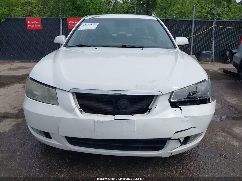 2008 HYUNDAI SONATA VIN: 5NPEU46FX8H312094