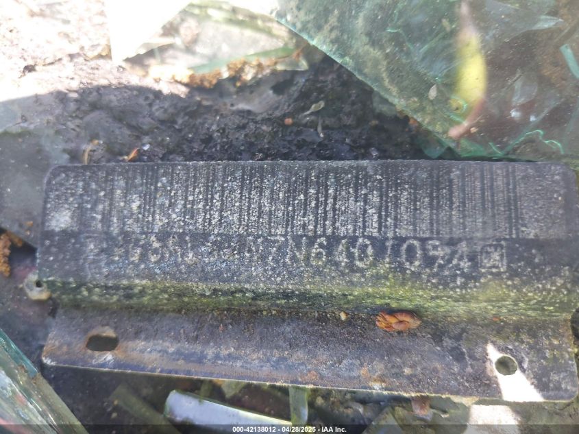 1992 Oldsmobile Cutlass Ciera S VIN: 1G3AL54N7N6401094 Lot: 42138012