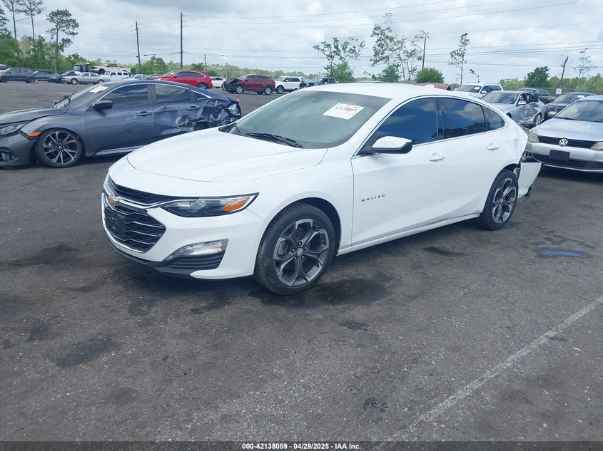 2022 CHEVROLET MALIBU FWD LT - 1G1ZD5STXNF144457