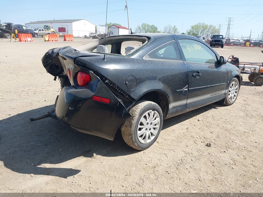 2009 CHEVROLET COBALT VIN: 1G1AS18H897161854
