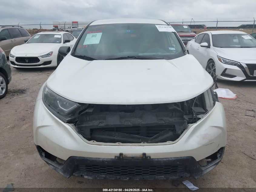 2017 Honda Cr-V Lx VIN: 5J6RW5H33HL005554 Lot: 42138150