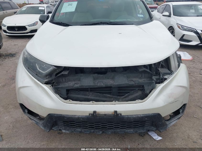 2017 Honda Cr-V Lx VIN: 5J6RW5H33HL005554 Lot: 42138150