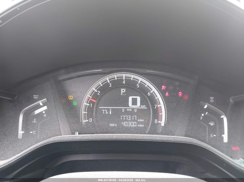 2017 Honda Cr-V Lx VIN: 5J6RW5H33HL005554 Lot: 42138150