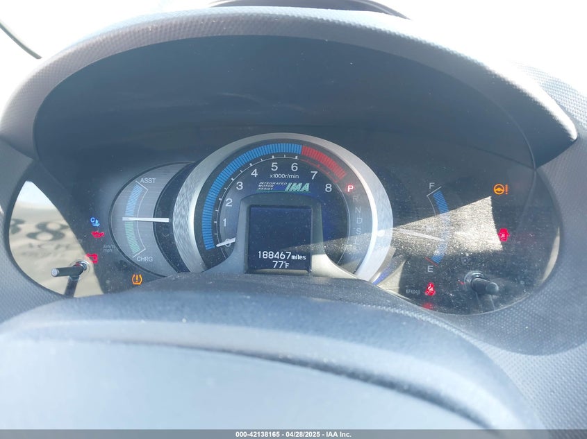 2010 HONDA INSIGHT VIN: JHMZE2H5XAS018840