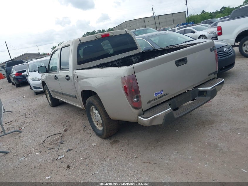 2007 CHEVROLET COLORADO VIN: 1GCCS13E578223845