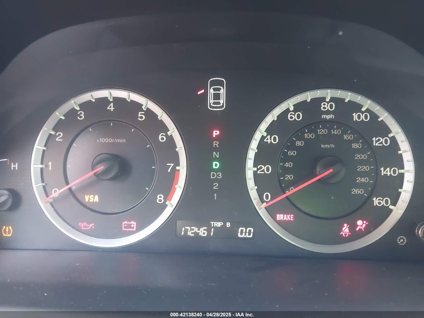 2009 HONDA ACCORD VIN: 1HGCS12769A025050