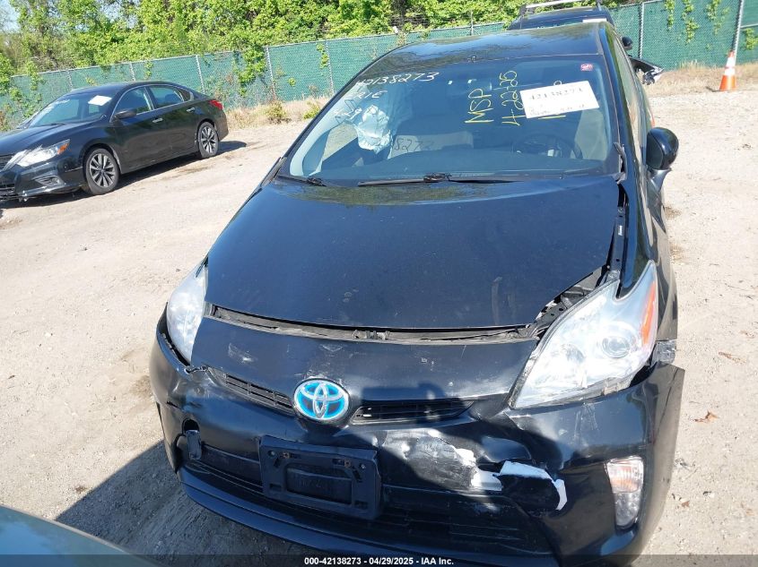 2012 Toyota Prius Two VIN: JTDKN3DU3C5531936 Lot: 42138273