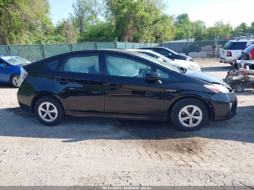 2012 Toyota Prius Two VIN: JTDKN3DU3C5531936 Lot: 42138273