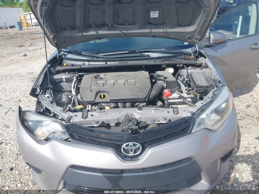 2014 TOYOTA COROLLA L/LE/LE PLS/PRM/S/S PLS - 2T1BURHE3EC072969